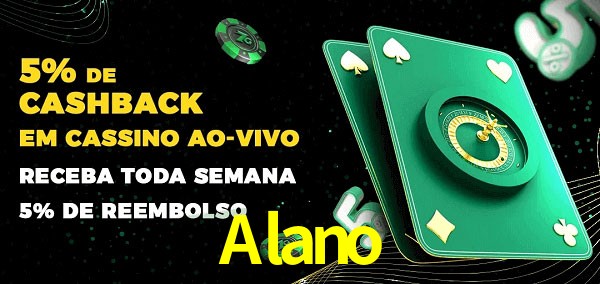 Promoções do cassino ao Vivo Alano